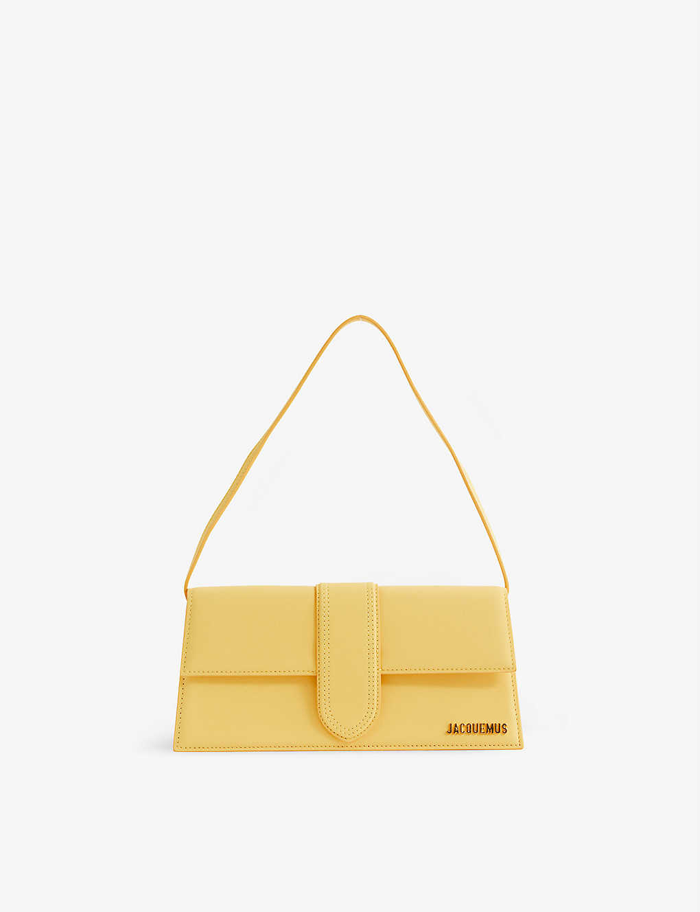 New collection of JACQUEMUS : Le Bambino Long leather shoulder bag Shop ...